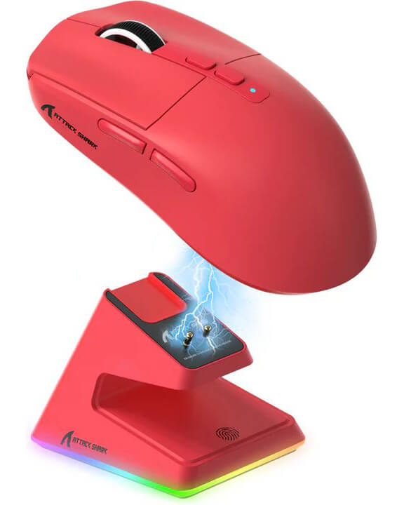 Ігрова миша Attack Shark X6 Gaming Mouse Red (AS-X6-RD)